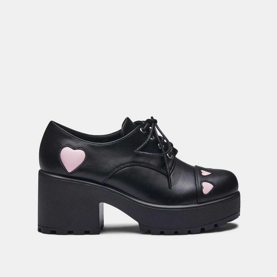 Online Tennin Heart Shoes The Platform Shoe