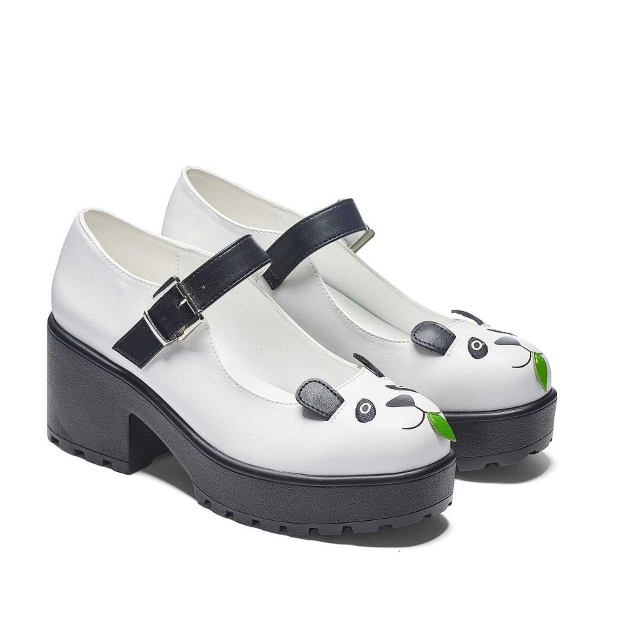 Clearance Tira Mary Jane Shoes 'Pondering Panda Edition' Heeled Mary Janes