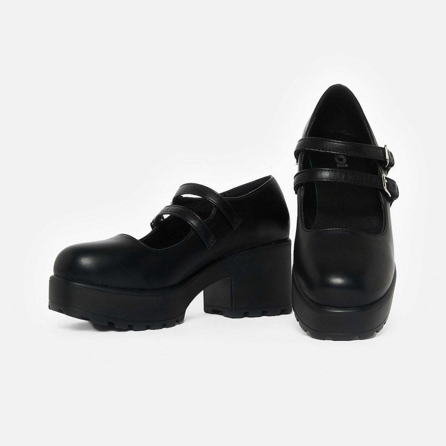 Online Mura Double Strap Shoes The Platform Shoe