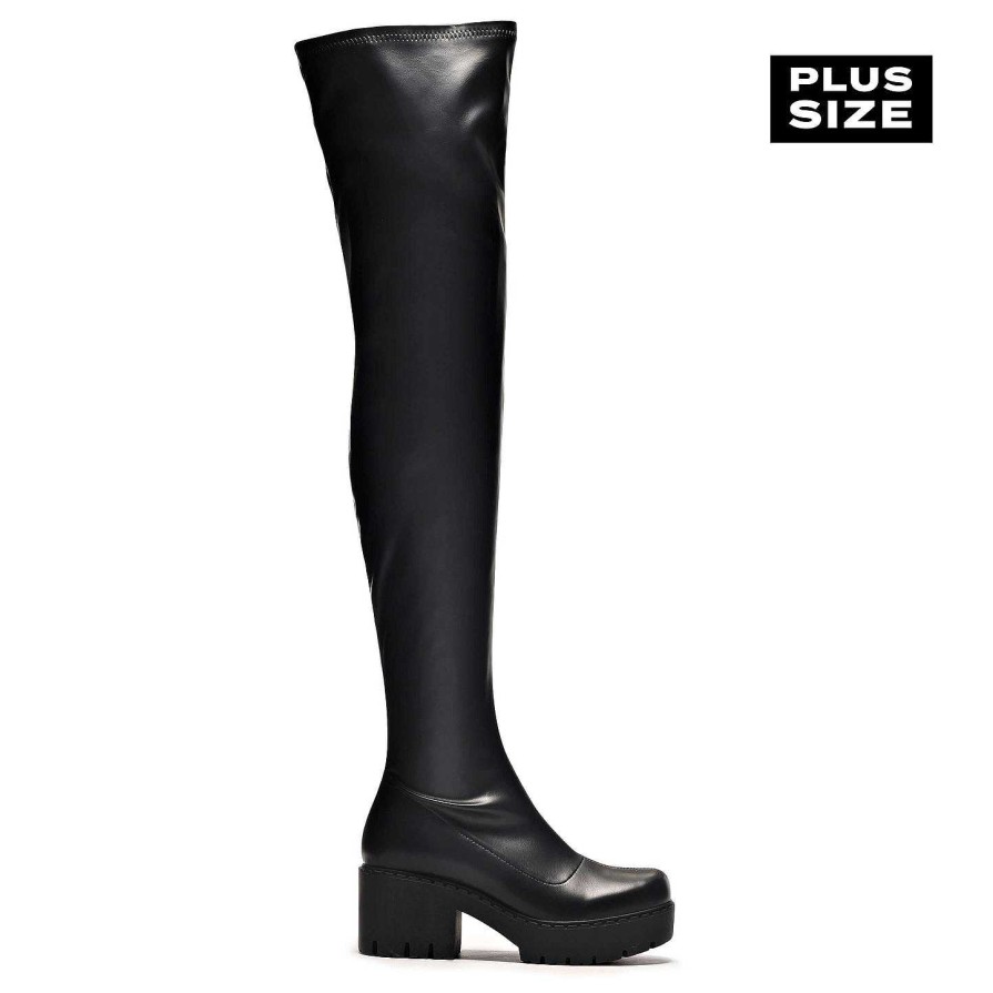 New The Harmony Plus Size Thigh High Boots Long Boots