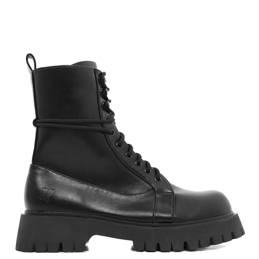 Hot Electic Men'S Military Boots Black Boots