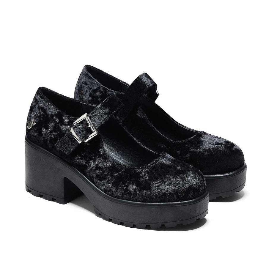 New Tira Playboy Mary Janes 'Dark Vigilante Edition' | Playboy X Koi Heeled Mary Janes