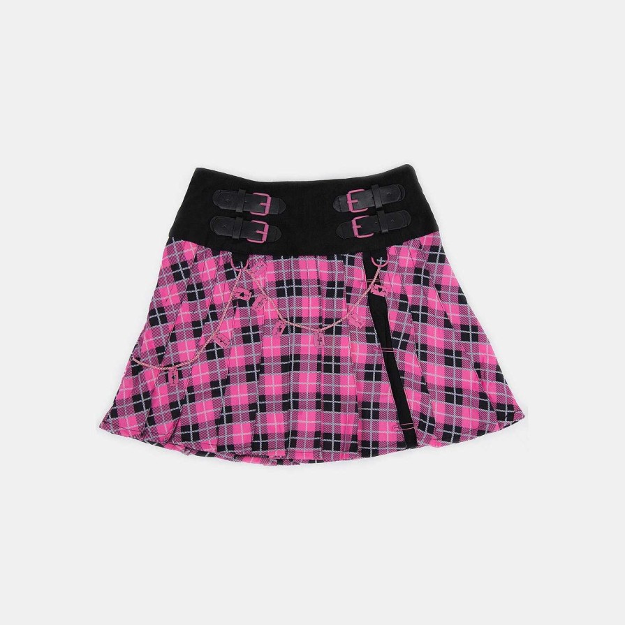 New Yami Tartan Skirt Clothing