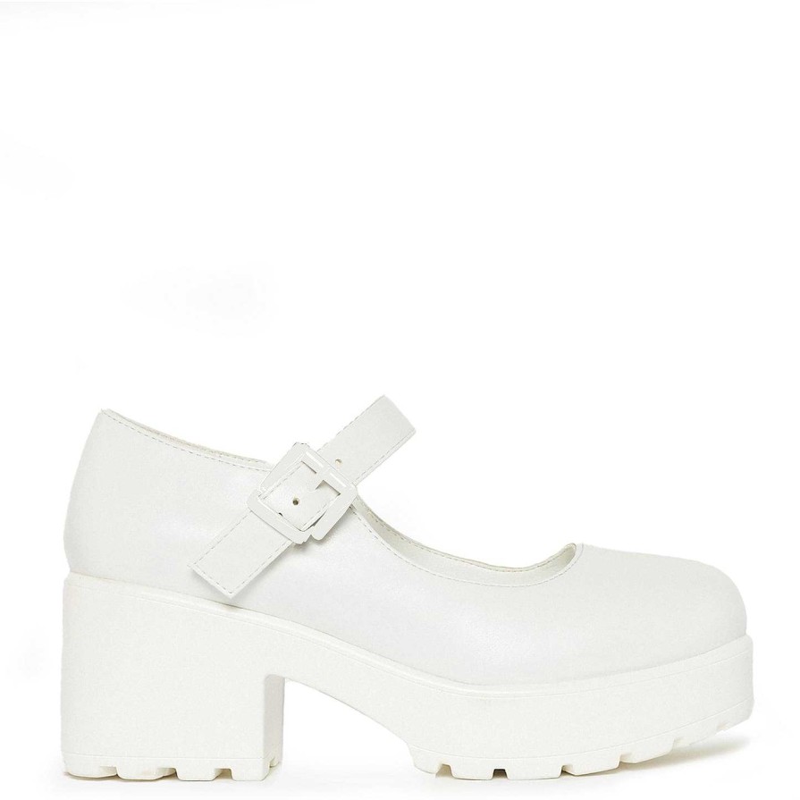 Wholesale Tira Mary Jane Shoes 'White Washout Edition' The Mary Jane