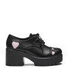 Online Tennin Heart Shoes The Platform Shoe