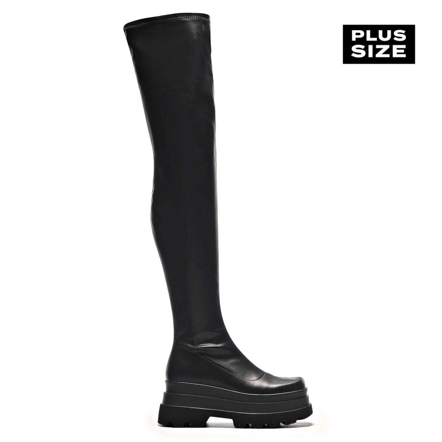 Hot The Elevation Plus Size Thigh High Boots The Long Boot