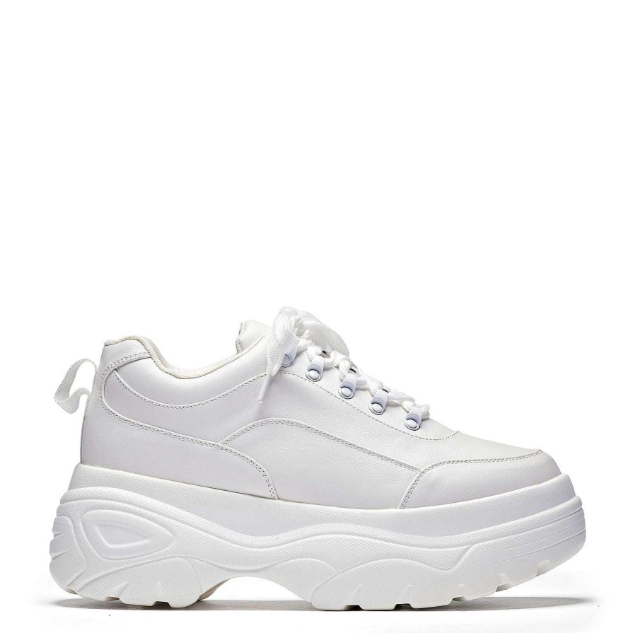 Wholesale Jennie Striker White Chunky Bubble Trainers The Chunky Trainer