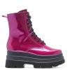 New Deathwatch Trident Platform Boots - Candy Pink Ankle Boots