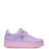 Hot Sweet Strawberry Platform Trainers Purple Sporty Trainers