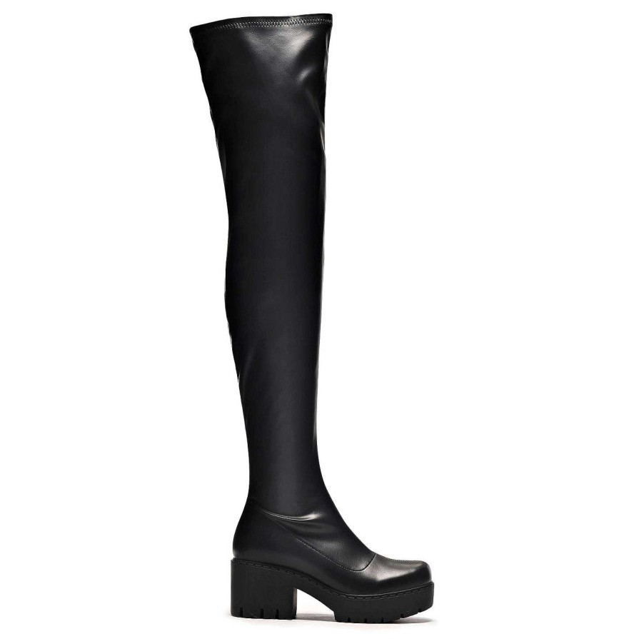 Hot The Harmony Plus Size Thigh High Boots The Platform Boot