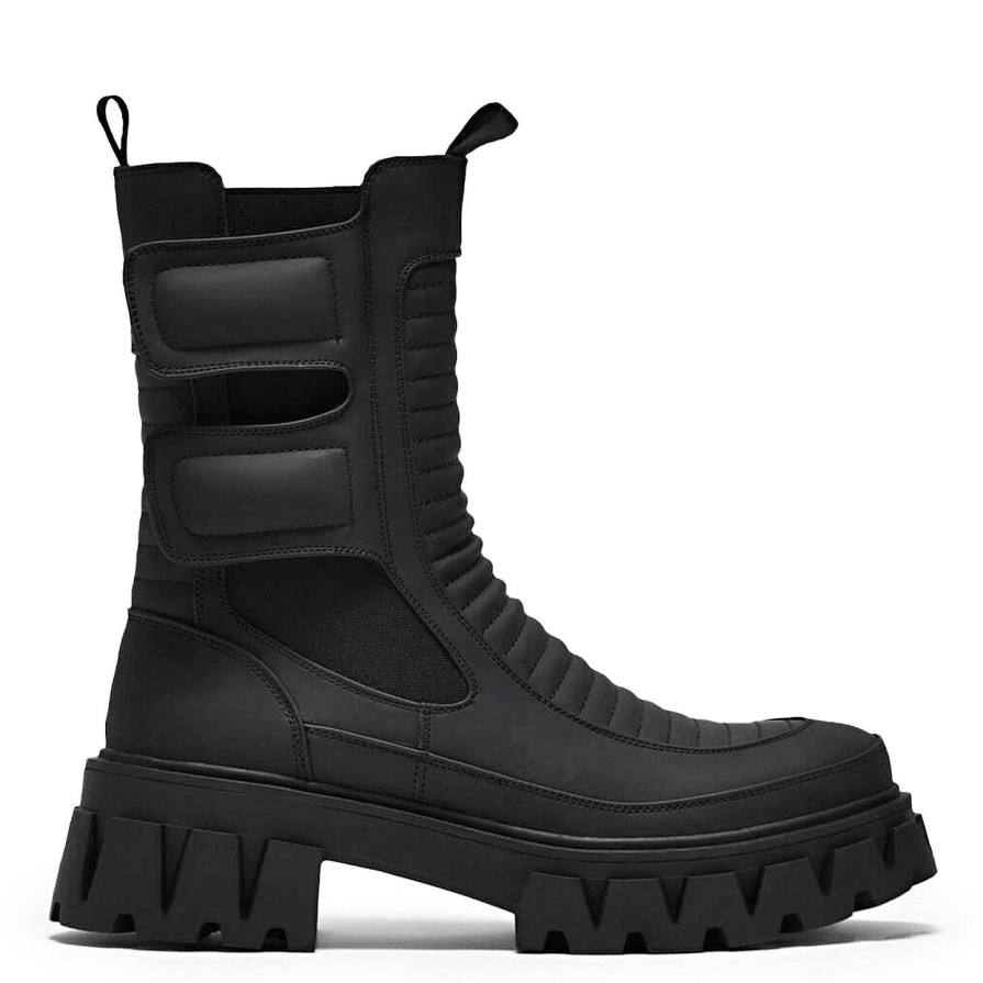 New Vader Men'S Padded Croft Boots Ankle Boots