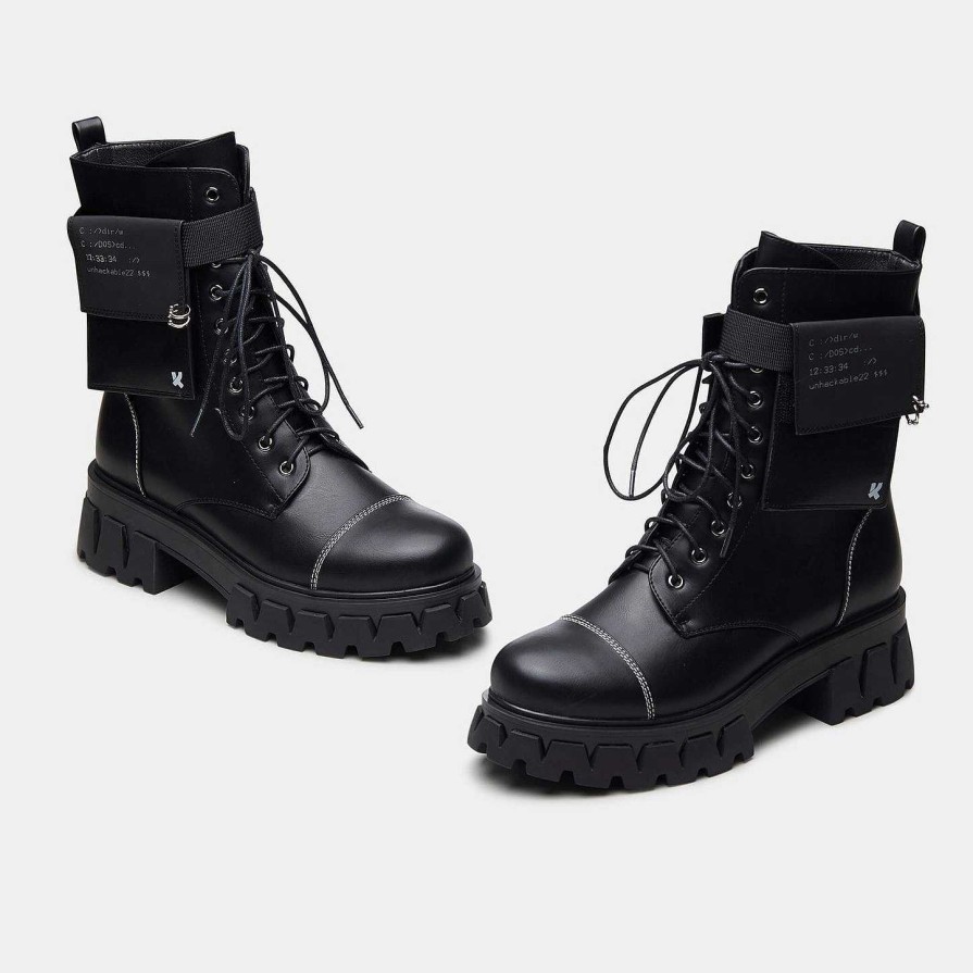 Online Banshee Men'S Fallout Cyber Boots The Platform Boot