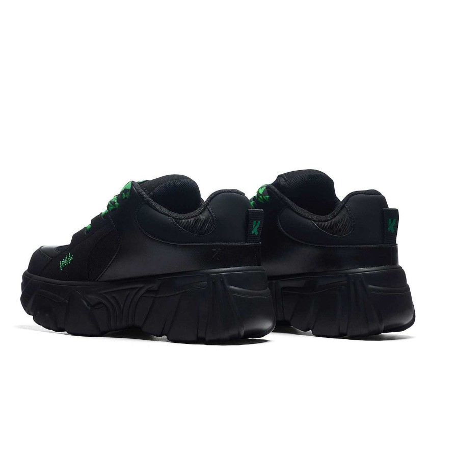 Wholesale Ricta Flip Men'S Chunky Trainers - Green Lace Chunky Trainers