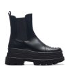 Wholesale Silence Studded Trident Chelsea Boots - Black | Koi Footwear Platform Boots