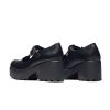 Hot Black Chunky Platform Mary Jane Shoes The Mary Jane