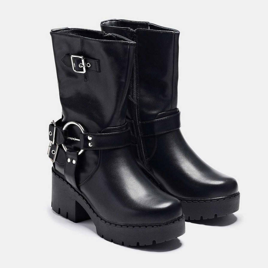 New Oblivion Grunge Switch Boots Ankle Boots