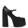 Online Darkbloom Black Platform Heels Platform Heels