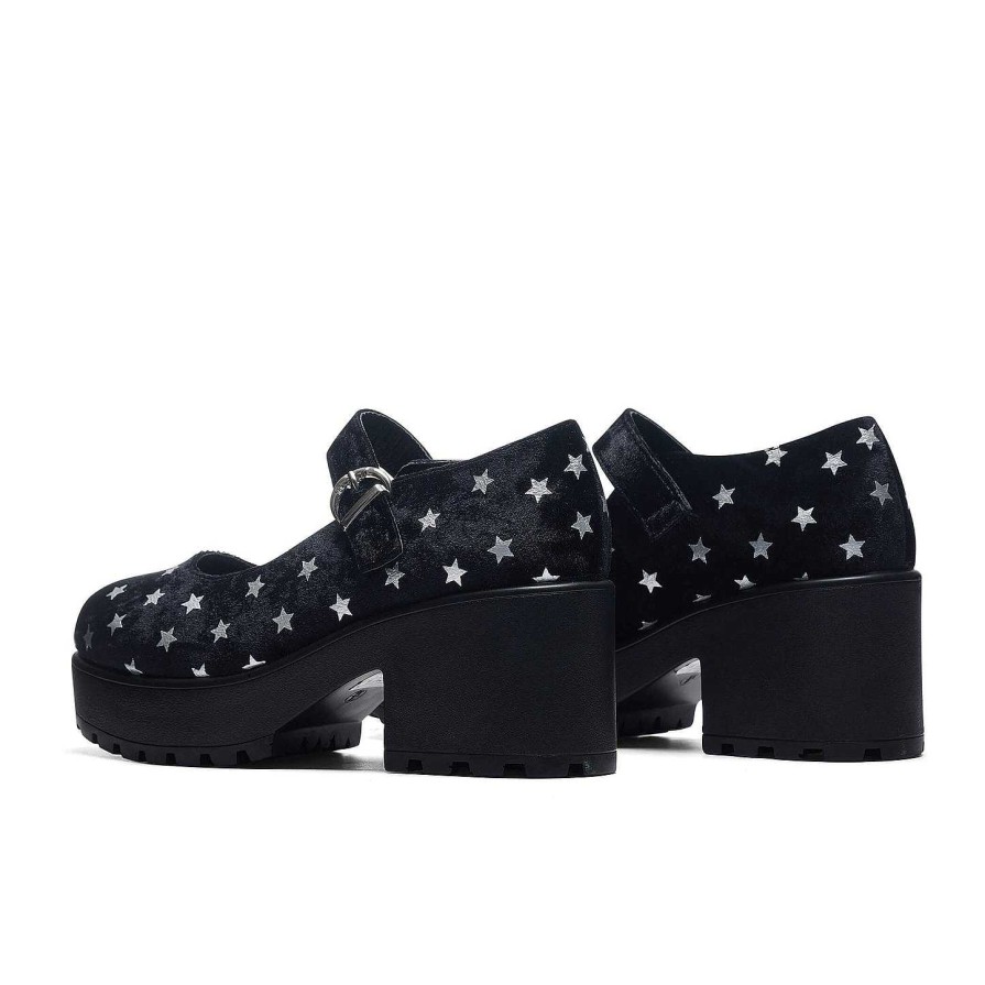 Wholesale Tira Night Sky Mary Janes 'Celestial Dusk Edition' | Koi Footwear Heeled Mary Janes