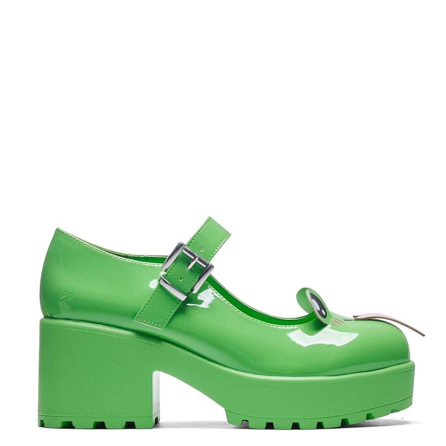 New Tira Mary Jane Shoes 'Cheeky Frog Edition' | Koi Footwear Heeled Mary Janes