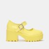 Hot Tira Mary Jane Shoes 'Sunshine Yellow Edition' Heeled Mary Janes