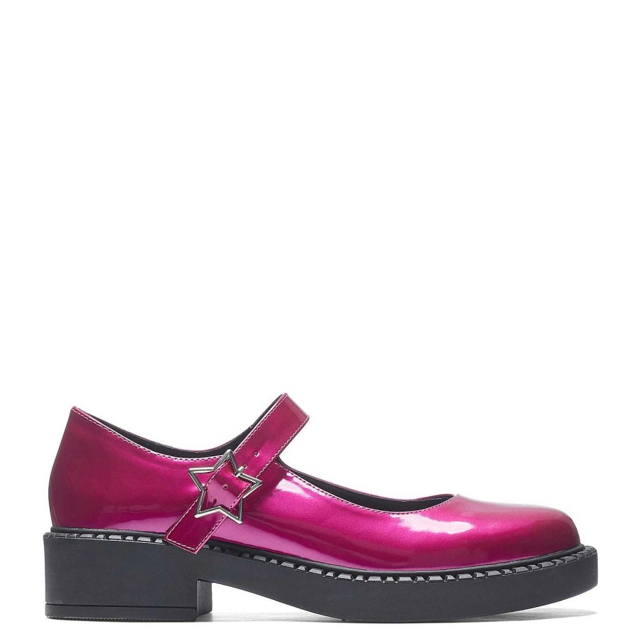 Best Astral Prime Tale Mary Janes - Candy Pink Flat Mary Janes