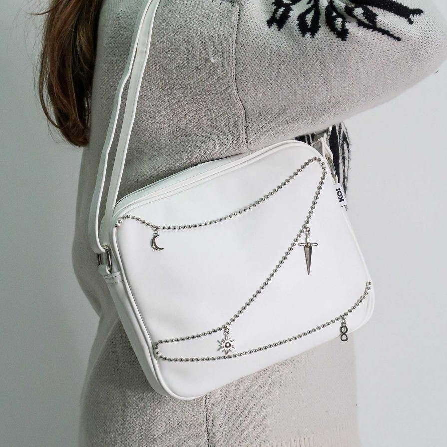 Best Jinx Mystic Charm White Shoulder Bag Bags