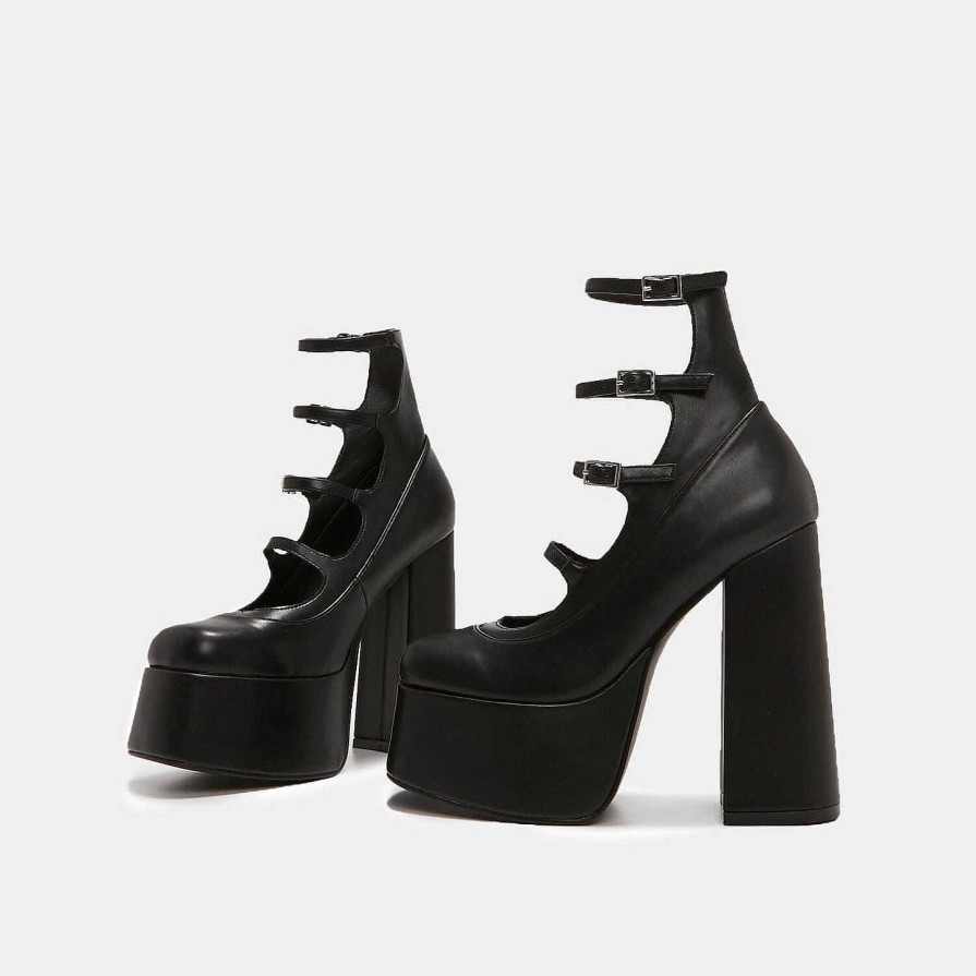 Best Gurren Strappy Platform Heels Platform Heels