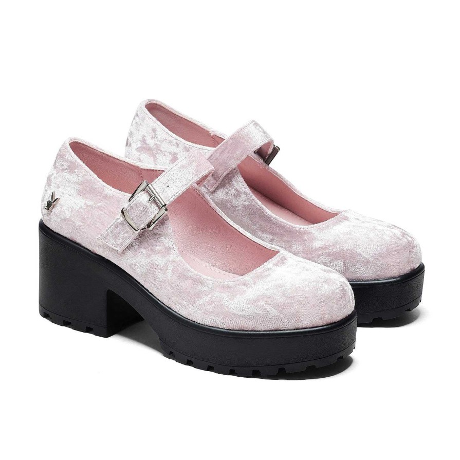 Wholesale Tira Playboy Mary Janes 'Sweet Vigilante Edition' | Playboy X Koi Heeled Mary Janes