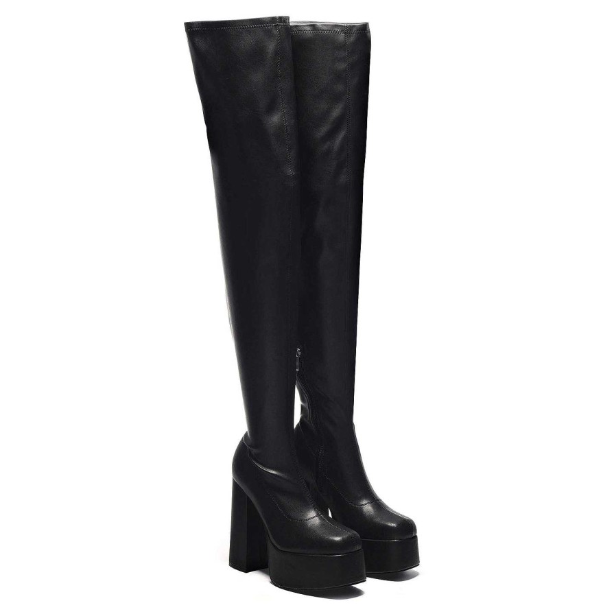 Wholesale The Redemption Plus Size Thigh High Boots Long Boots