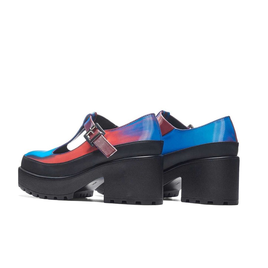 Best Sai Iridescent Mary Jane Shoes ' Soap Bubbles Edition' Colourful Mary Janes