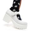 Wholesale Tira Mary Jane Shoes 'White Washout Edition' The Mary Jane