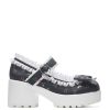 Wholesale Tira Mary Janes Shoes 'Black Cherry Bakewell Edition' Black Mary Janes